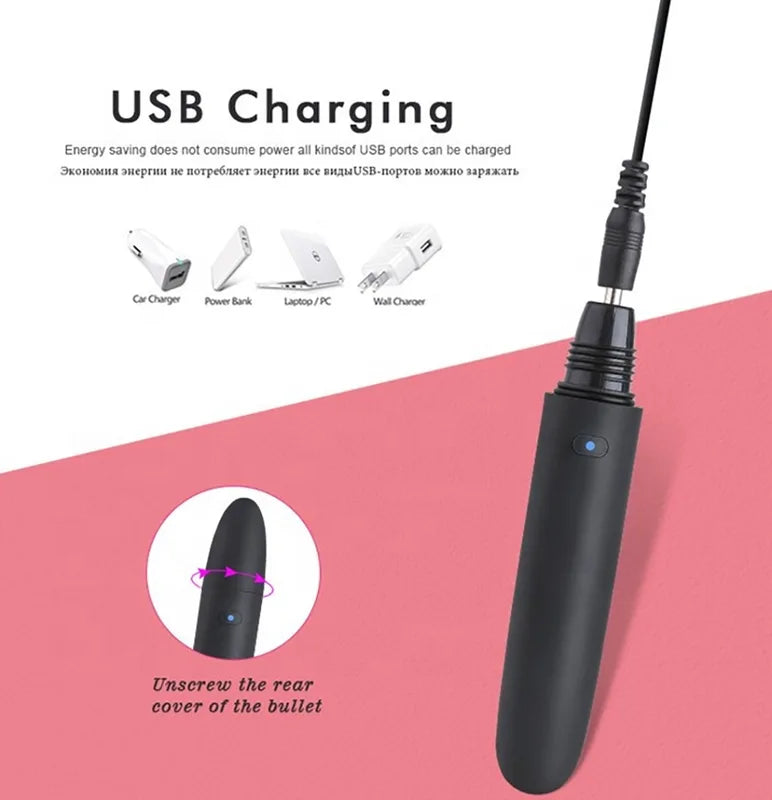 Electric Makeup Brush with Vibration & Adjustable Settings - Rechargeable Portable Tool
