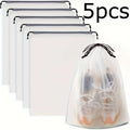 Travel Shoe Storage Set - Portable Transparent Organizer Bags for Easy Packing