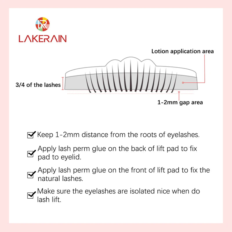 Eyelash Perming Kit for Lash Lift & Curling - Semi-Permanent Lash Enhancer