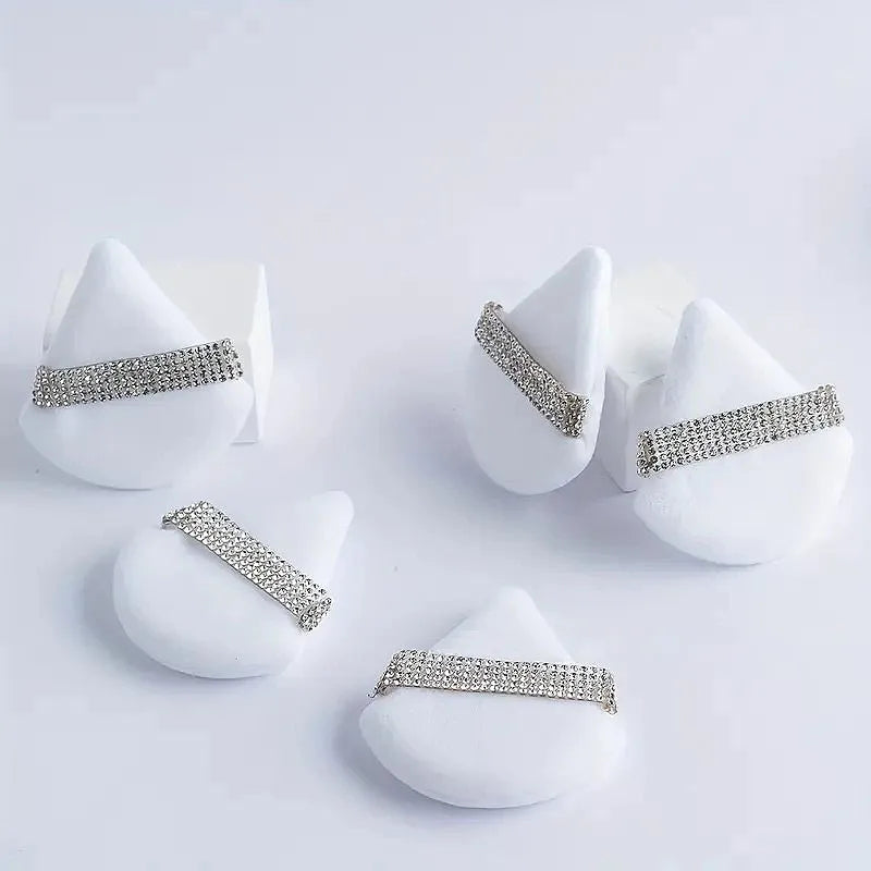 Triangular Makeup Sponges Set - Soft Face Powder Puffs 1/2/3 pcs for Cosmetics