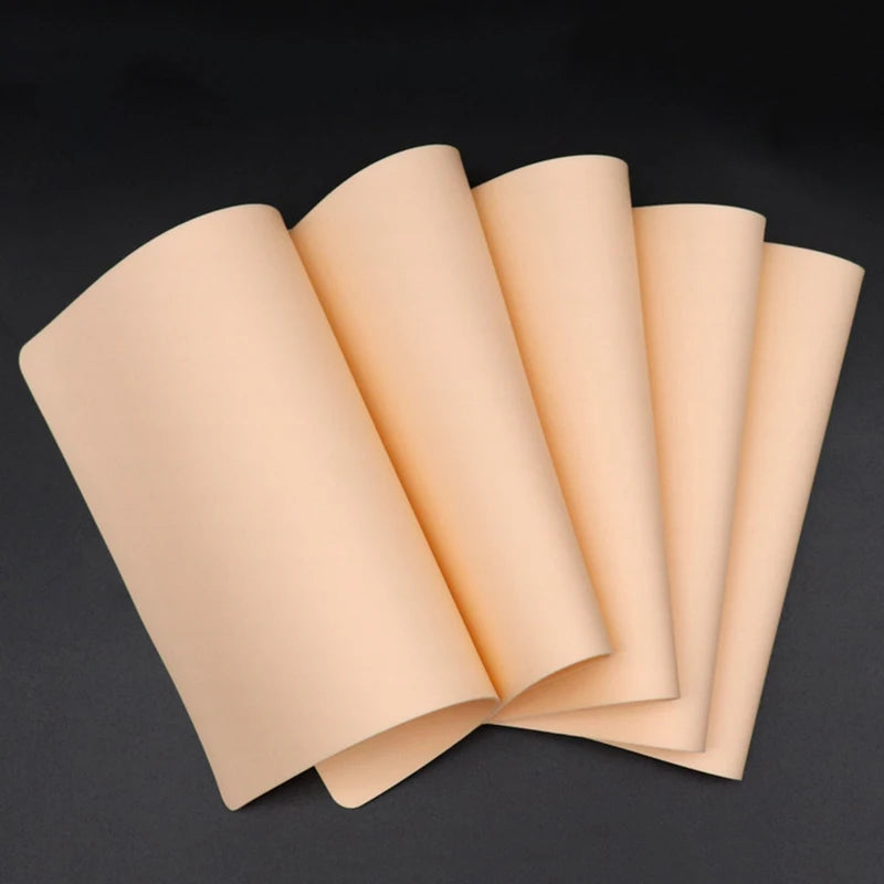 Double-Sided Tattoo Practice Skin Silicone Fake Skin for Tattoo Training