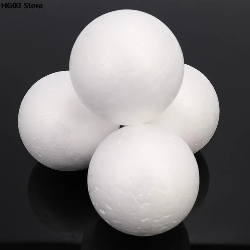 10 Pack 7cm Foam Spheres for DIY Party Wedding Decorations - Styrofoam Balls