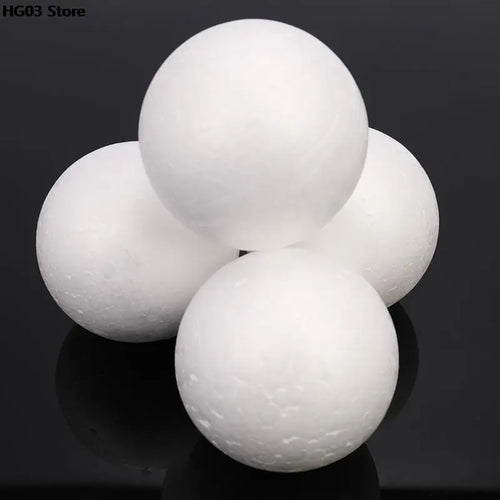 10 Pack 7cm Foam Spheres for DIY Party Wedding Decorations - Styrofoam Balls