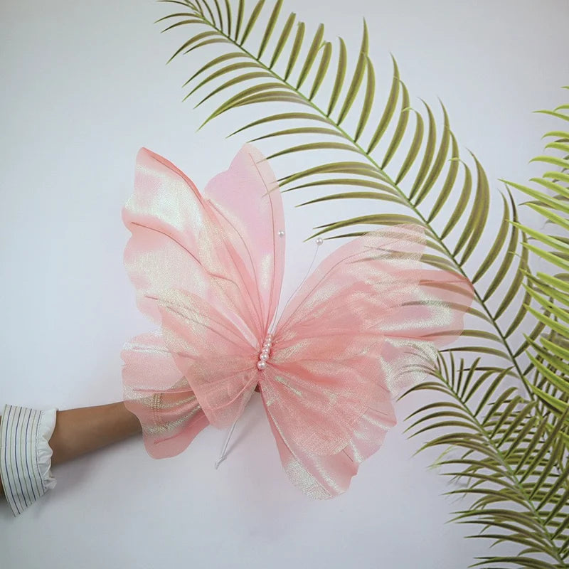 Large 50cm Outdoor Hanging Butterfly Decoration for Weddings & Events