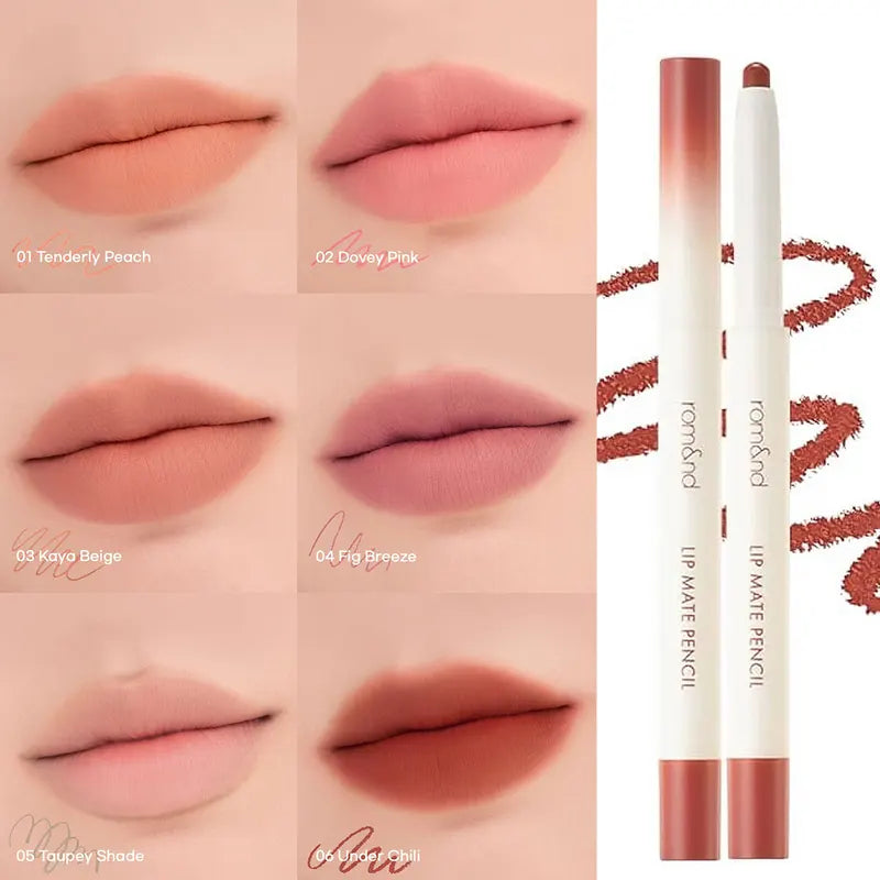 Lip Liner Pencil Velvet Matte Lip Makeup for Precise Contour - Multiple Colors