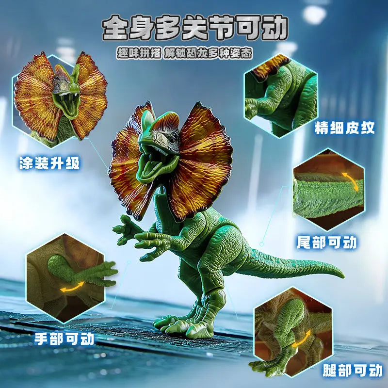 Jurassic World Dinosaur Action Figure - Mosasauridae Model Toy with Multiple Colors
