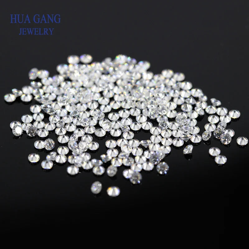 Small Cubic Zirconia Beads - Round Loose Stones for Jewelry Making