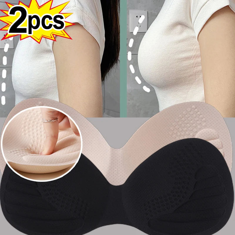 Removable Foam Breast Pads for Lingerie Support and Shape