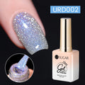 15ml Reflective Glitter Nail Gel Polish - Shiny Semi-Permanent UV & LED Manicure
