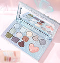 Neutral Eyeshadow Palette with 12 High-Pigment, Long-Wear Shades