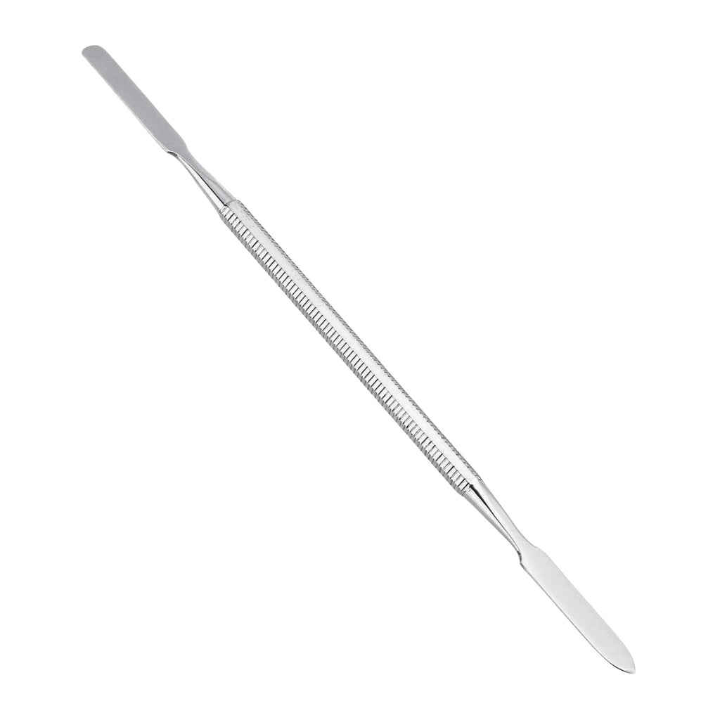 Stainless Steel Mixing Spatula Double Ended Nail Art Makeup Foundation Eyeshadow Tool