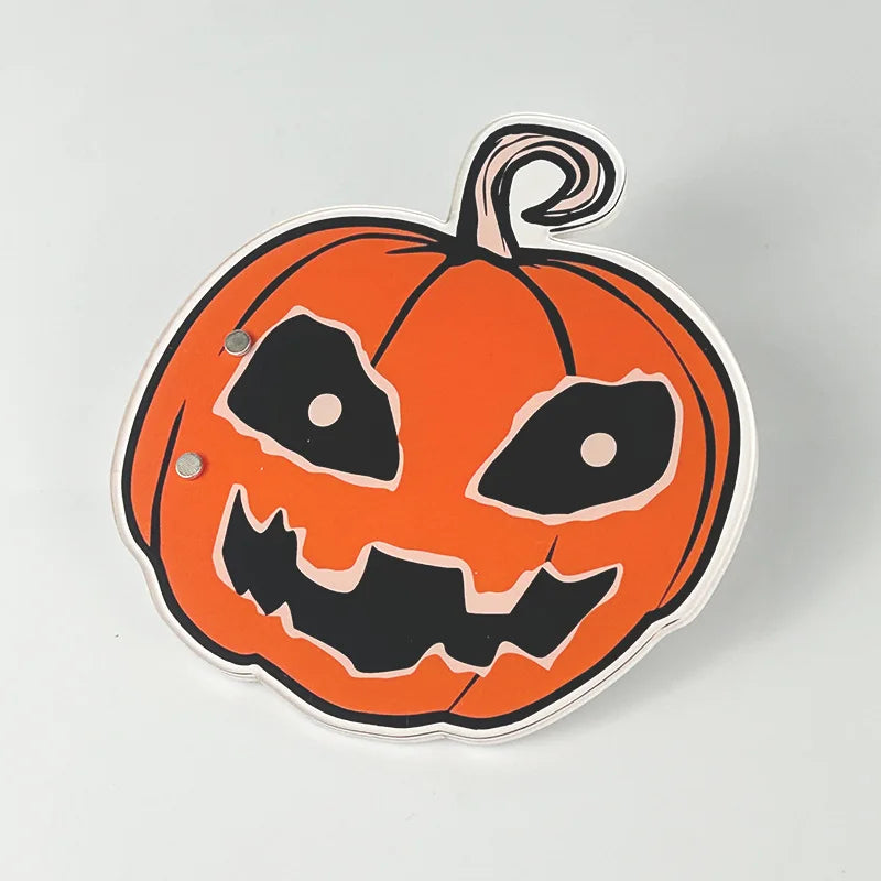 Halloween Ghost Pumpkin Head Acrylic Lash Pallet Lash Holder Eyelash Extension Display