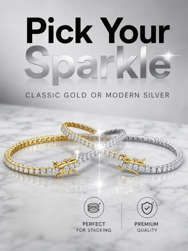 Moissanite Tennis Bracelet for Women Wedding Jewelry Exquisite Gift