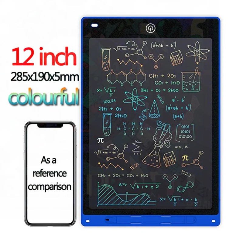 Educational LCD Drawing Tablet for Kids 8.5/10/12 Inch Art & Learning Toy