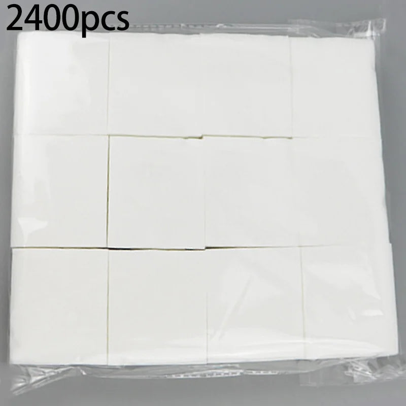 1200pcs Disposable Pearl Pattern Makeup Cotton Pads Facial Cleansing Wipes