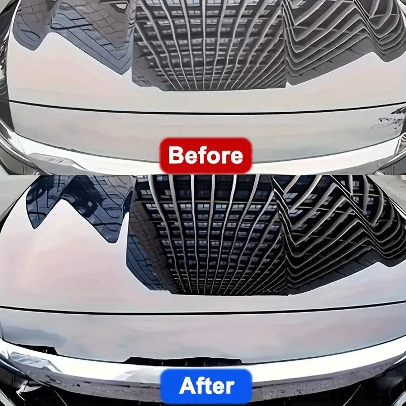 Black Car Wax for Scratch Removal & Paint Polishing - Auto Scratch Remover