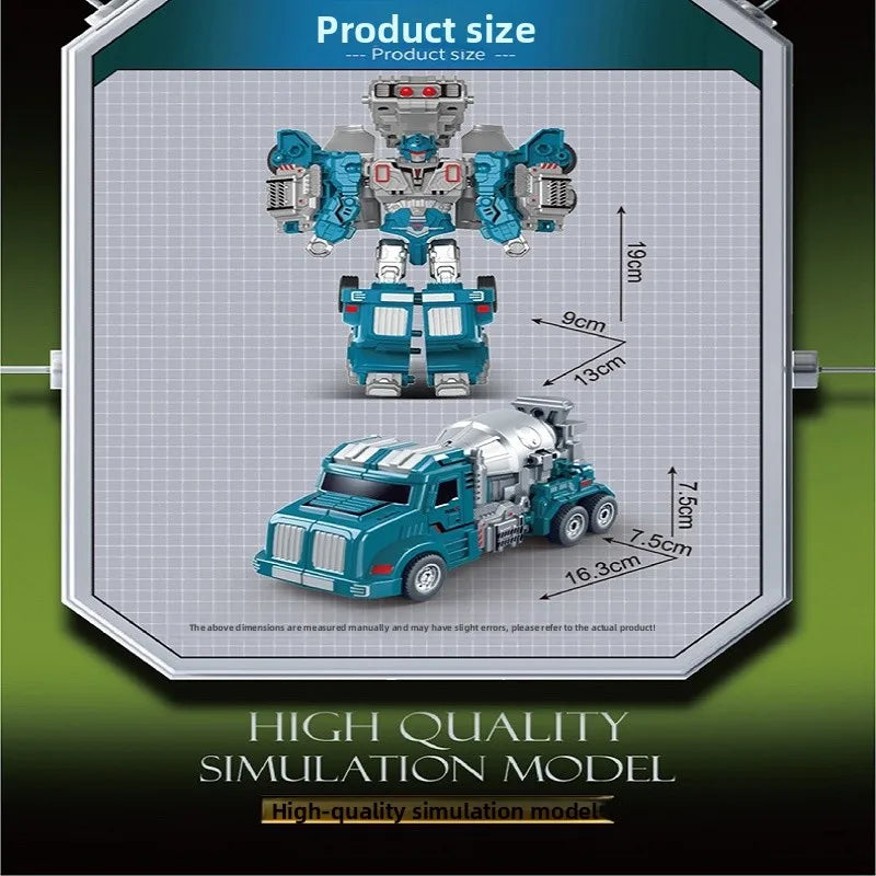 Transformable Mecha Robot Toy for Kids - Deformation Action Figure Gift