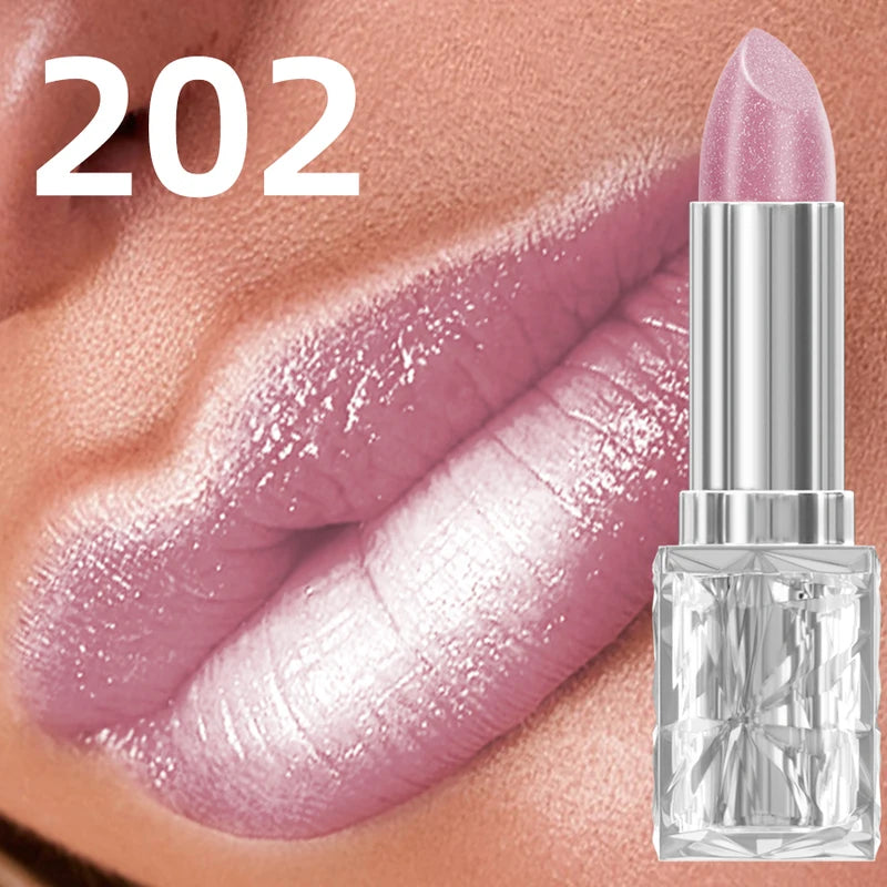 Colorful Glitter Metallic Velvet Lipstick Waterproof Long Lasting Lip Tint