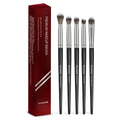 5PCS Makeup Brush Set - Concealer, Eyeshadow, Shader, Face & Cosmetic Brushes