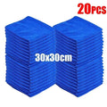 20 Pack Microfiber Car Wash Towels Drying Cloths Auto Detailing & Household Cleaning