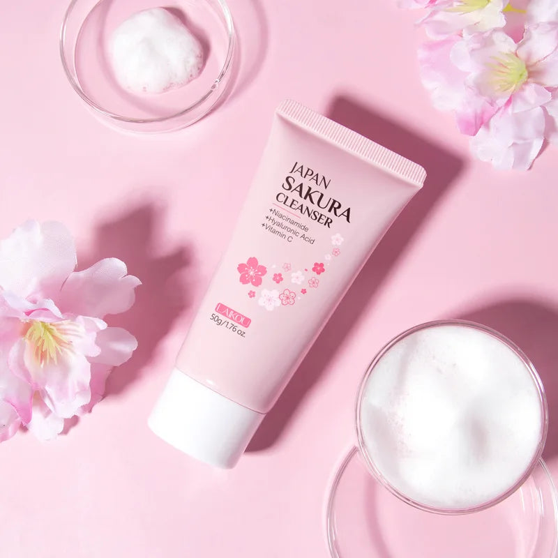 Deep Cleansing Facial Cleanser for All Skin Types - Brightening & Oil Control 50g