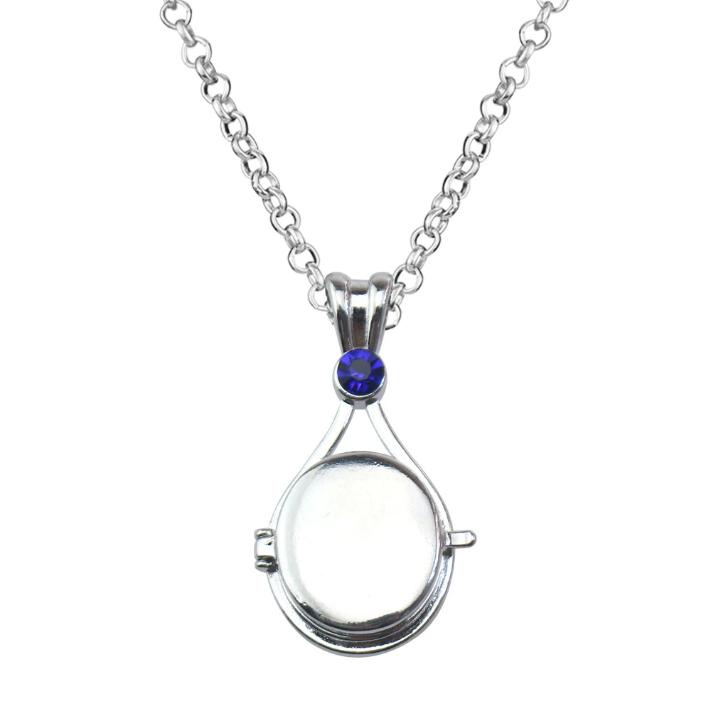 H2O Mermaid Pendant Necklace with Shell Design - Creative Jewelry Gift for Women