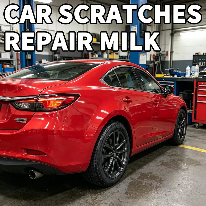 Car Scratch Remover Wax Polish for Light to Moderate Blemishes - Restores Gloss
