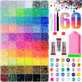 Mini Flatback Rhinestones Bedazzling Kit for Nails - 60 Colors, 3mm