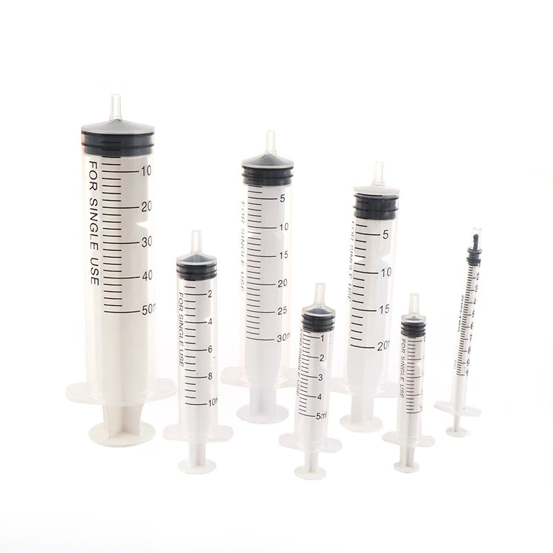 Plastic Perfume Dispenser Syringe Nozzle Bottling Tool 1-50ml Liquid Packaging
