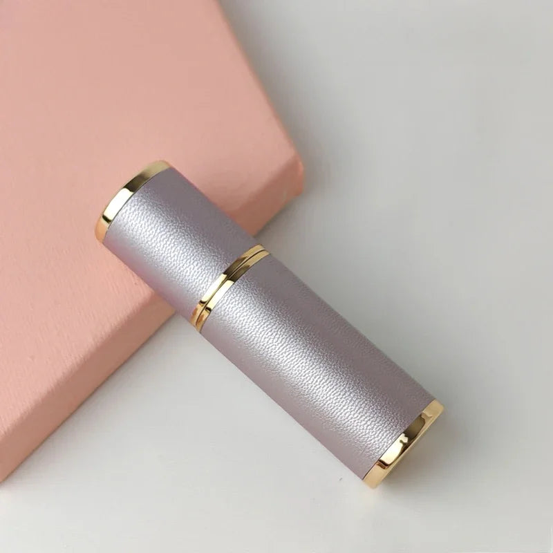 Mini Refillable Leather Perfume Atomizer 5ml Portable Spray Bottle for Travel & Cosmetics