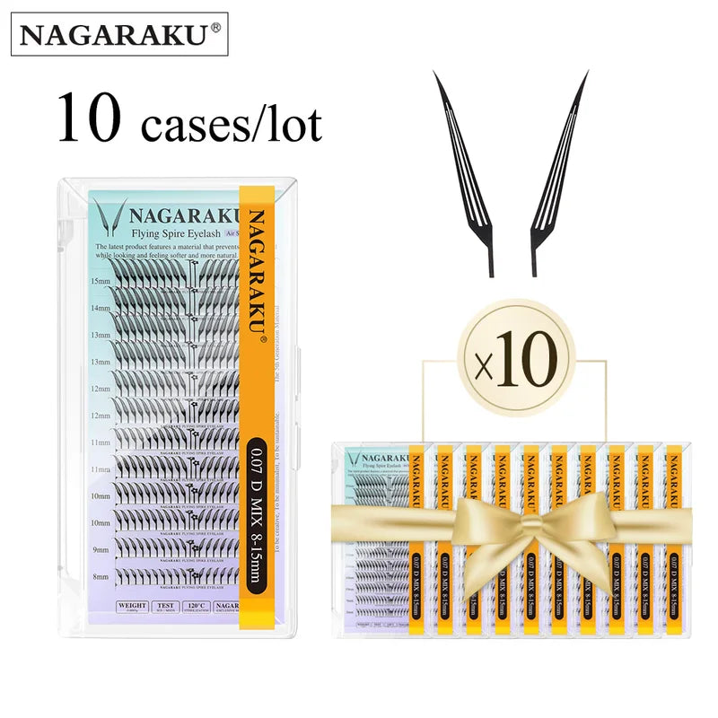 False Eyelash Extension Cases with Variants – Anime, Flutter, Soft Plume
