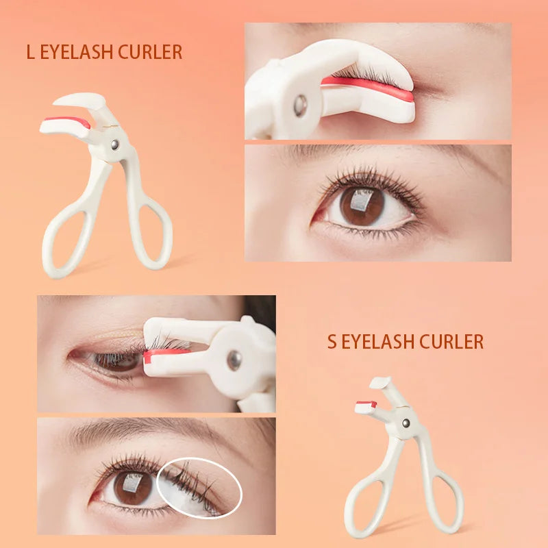 Eyelash Curler with Silicone Gasket for Curling & Makeup - Big Eyes Tool