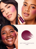 Liquid Blush & Lip Gloss Set - Moisturizing Dual-Use, Waterproof, Portable Makeup