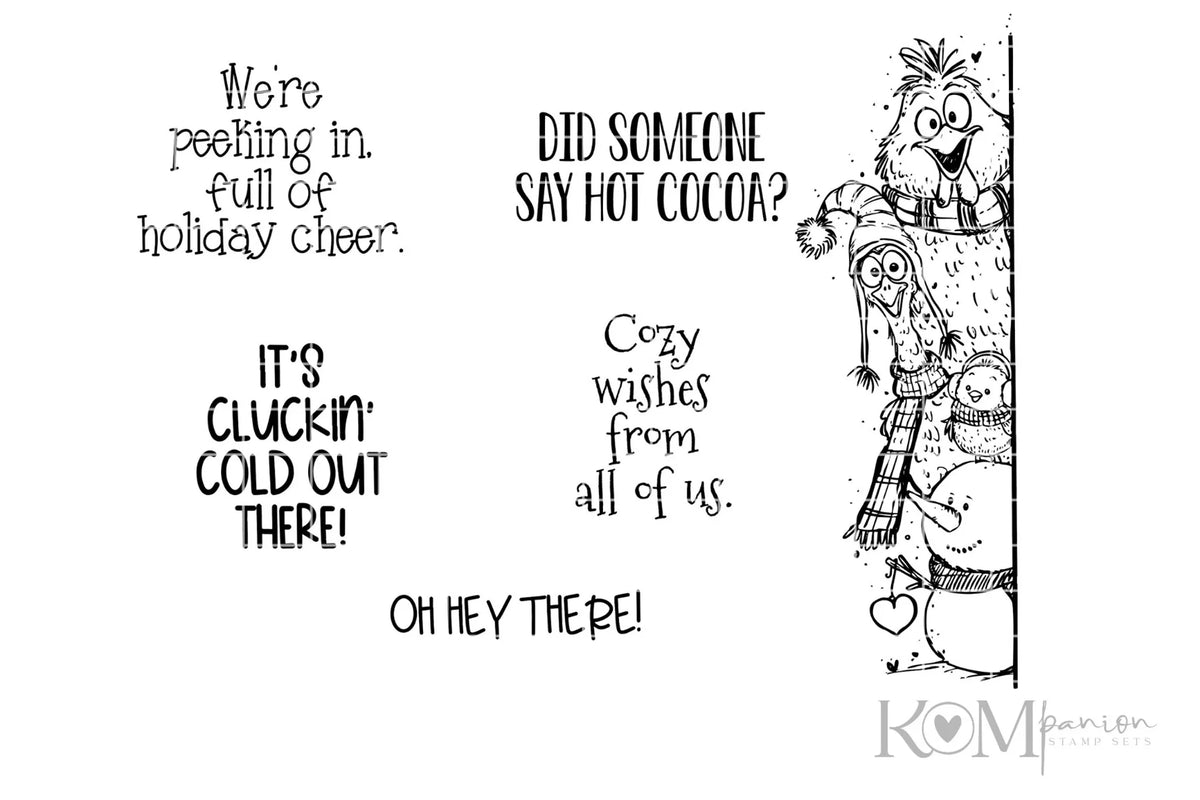 Halloween Witch Stamp Set for DIY Scrapbooking & Card Making - Fall Decorations