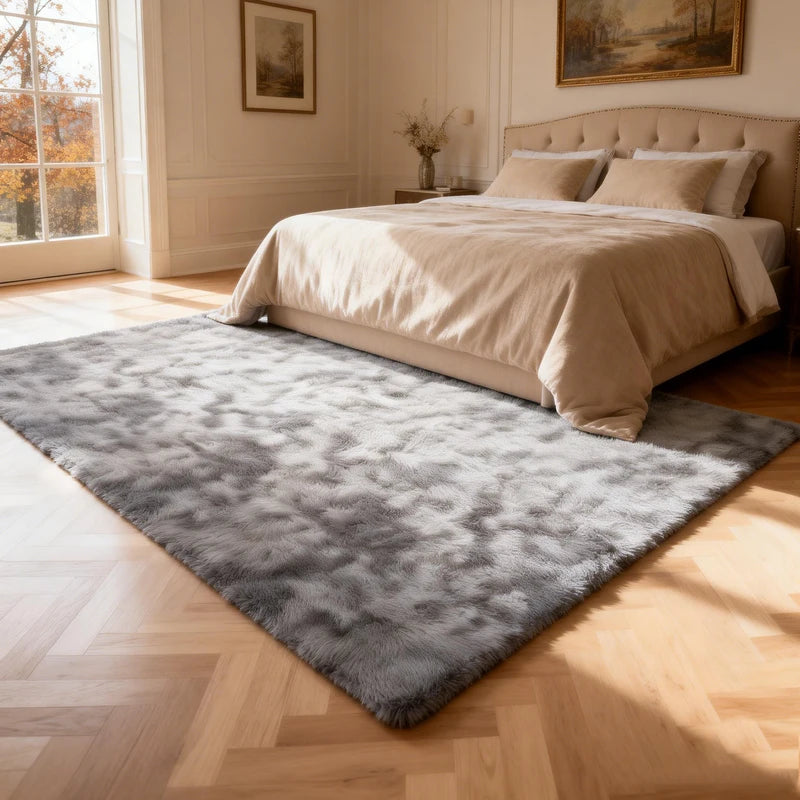 Large Shag Area Rug for Living Room & Bedroom | Ultra Soft Fluffy Floor Decor