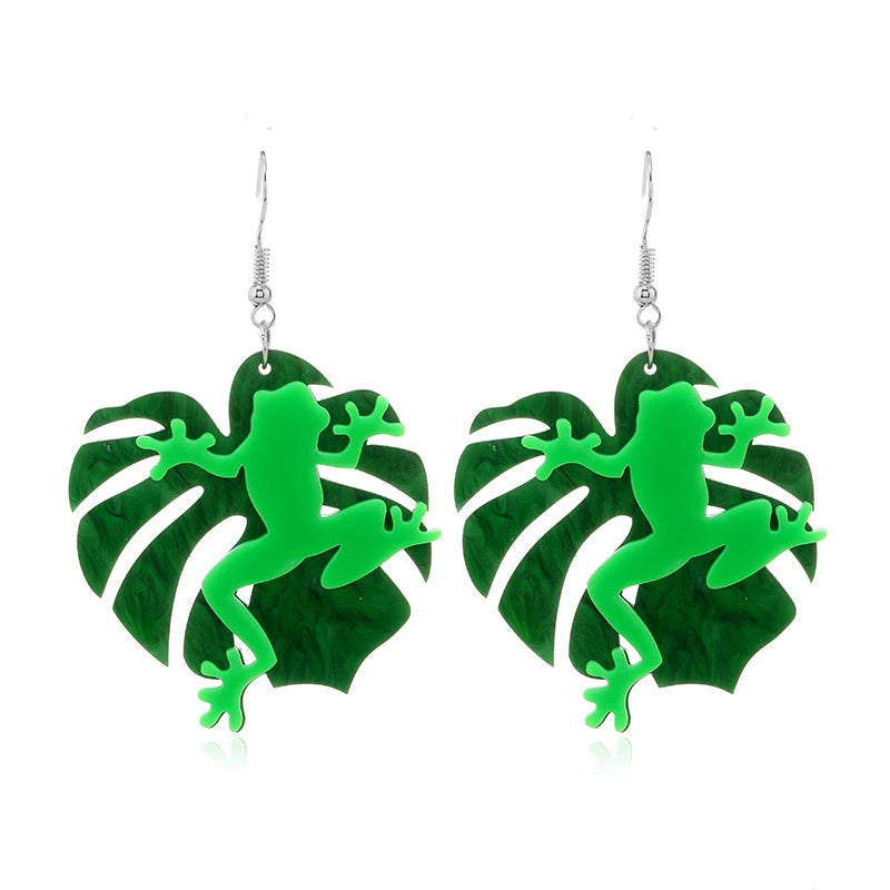 Halloween Themed Earrings for Women Girls Ghost Skeleton Bat Spider Jewelry - Creative Scary Design