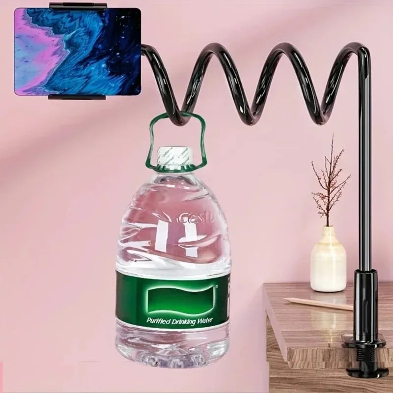 Portable Flexible Mobile Phone and Tablet Stand for Bedside and Desk