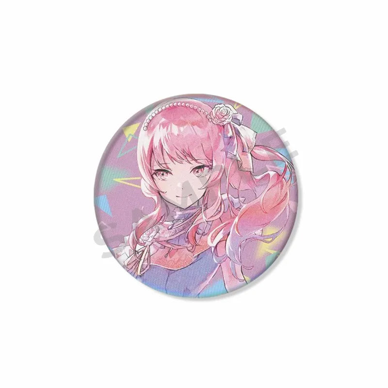 Cute Cartoon Badge Pins for Backpack, Jacket & Accessories - Handmade, 32mm-58mm