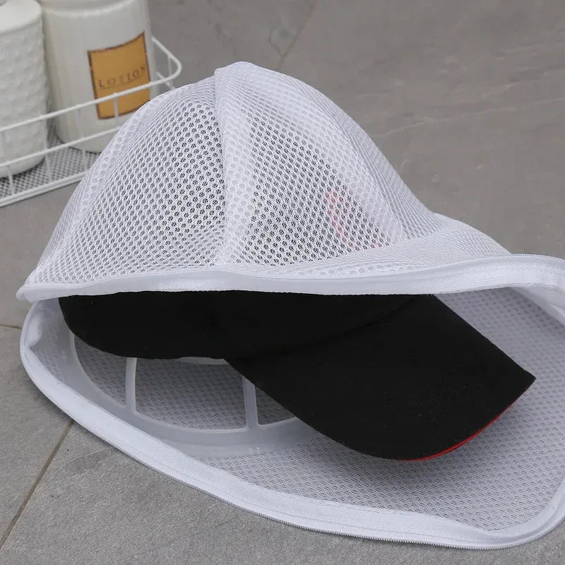 Laundry Wash Bag for Hats and Clothes - Mesh Protector and Organizer