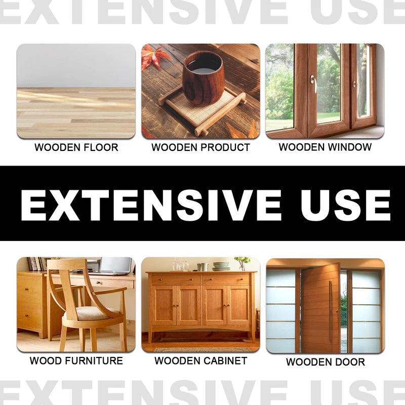 Beeswax Wood Polish Spray Furniture Scratch Repair Natural Shine Waterproof 120ml