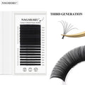 Luxury Classic Eyelash Extensions 16 Rows Professional Soft Natural Denso Black
