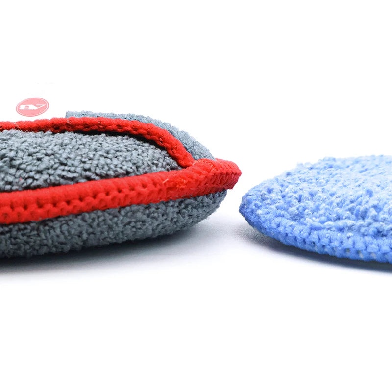 Car Waxing Sponge Applicator Pads 5 Inch Fiber Soft Foam Polishing Pads - AUTOBRIGHT
