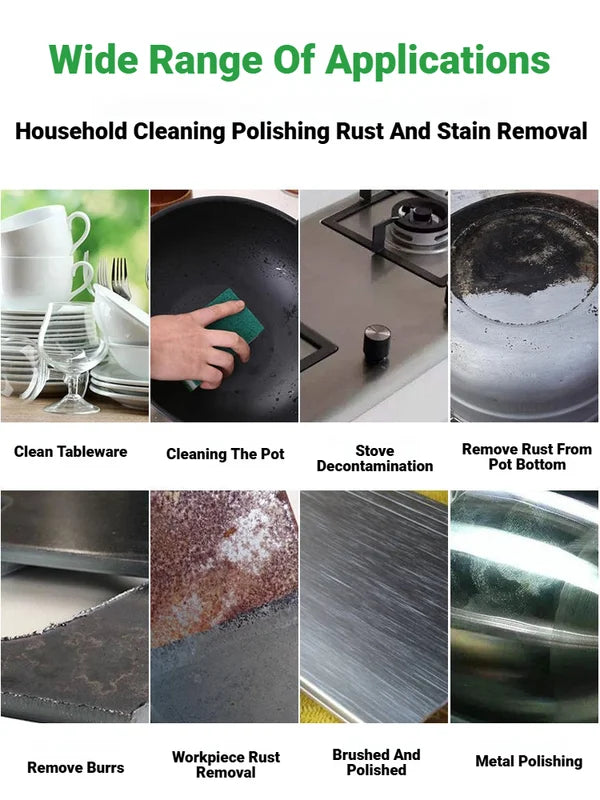 Grit Free Reusable Kitchen Scrub Pads for Non-Stick Pans and Dishes - Multi-Size Options