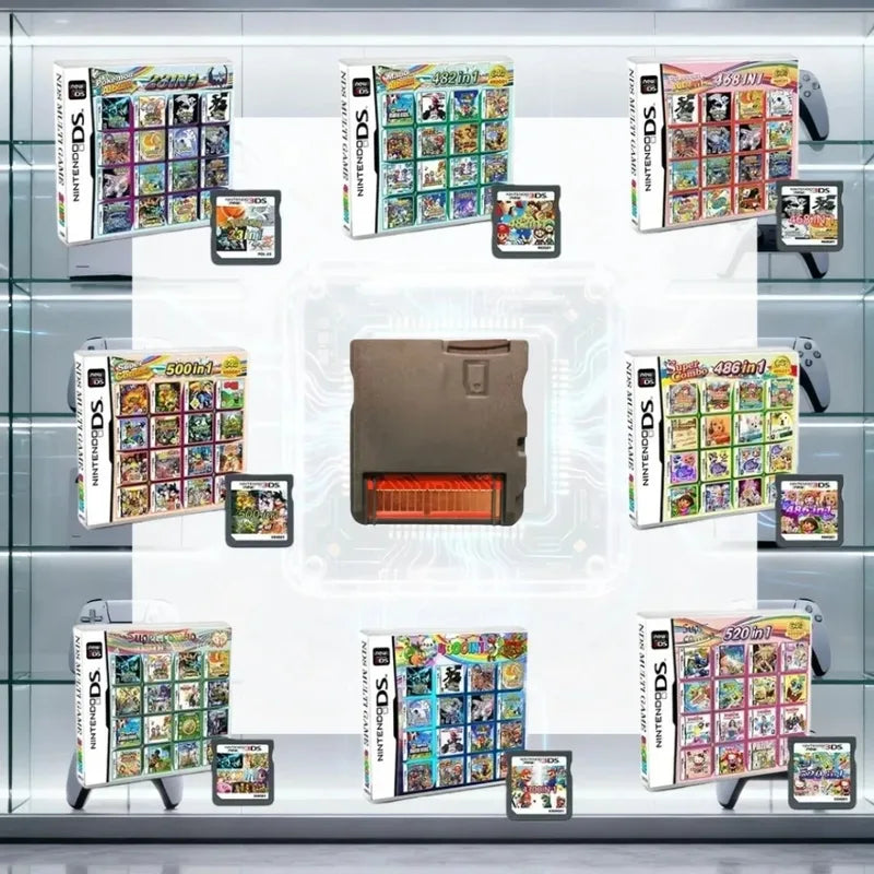 Multi-Game Video Game Card 4300 in1 Compilation for DS NDS 3DS Handheld Console
