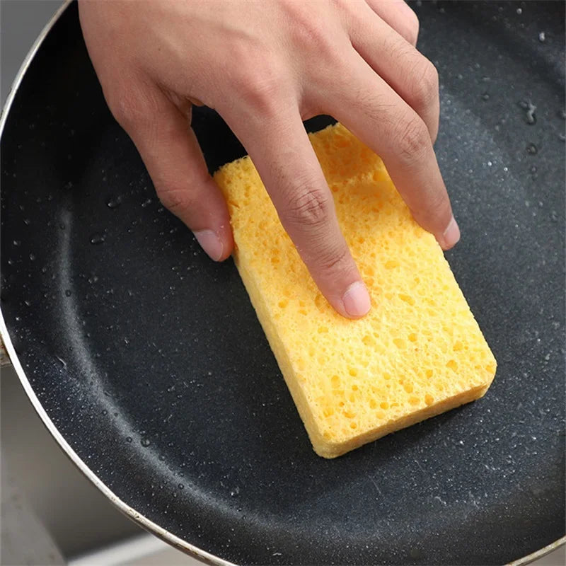 Kitchen Melamine Sponge Eraser for Dishware & Cooktop Cleaning - Multi-Color