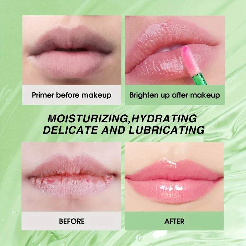 Aloe Vera Lip Oil with Moisturizing and Nourishing Properties - Colorful Lip Care