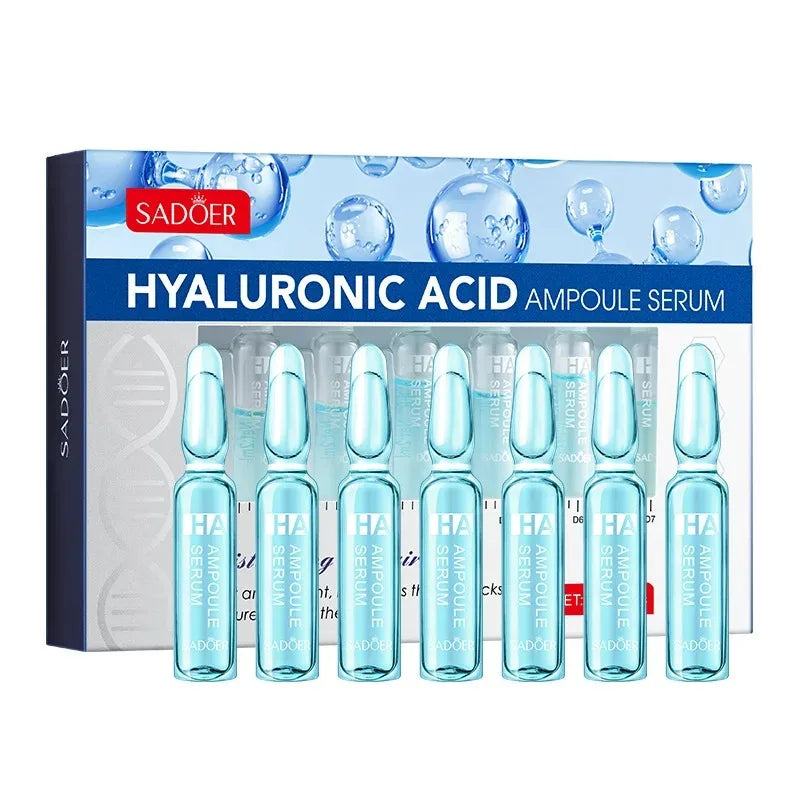 Hyaluronic Acid Facial Serum - Moisturizing, Lifting & Rejuvenating, 14 Pack 2ml Tubes