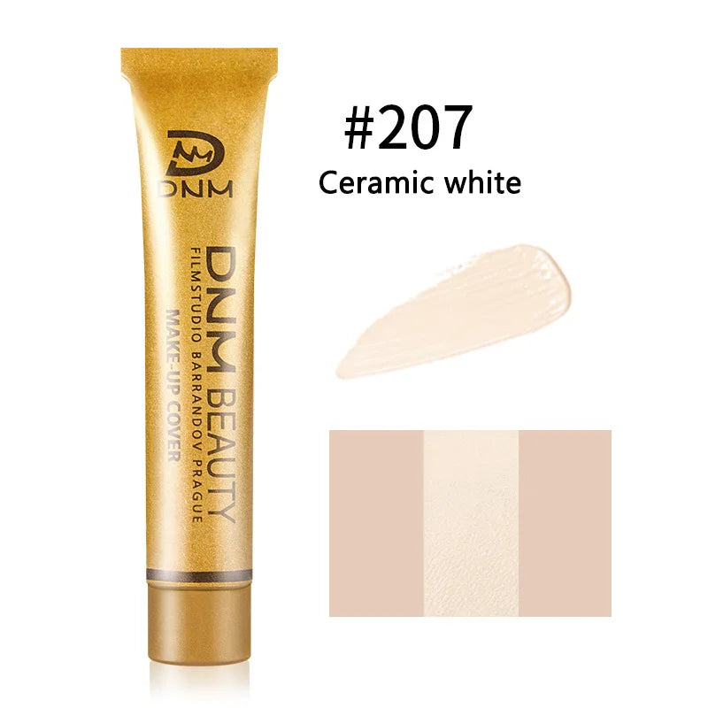 High Coverage Moisturizing Face Concealer Cream Waterproof Foundation