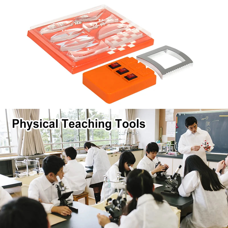 Educational Optical Lens Experiment Set for Physics Learning Kids Science Gift