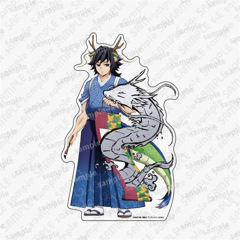 Anime Acrylic Stand Figure Collection - Demon Slayer Kimetsu No Yaiba Desktop Decor